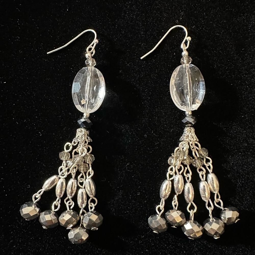 Dangle earrings nickel free set of 2